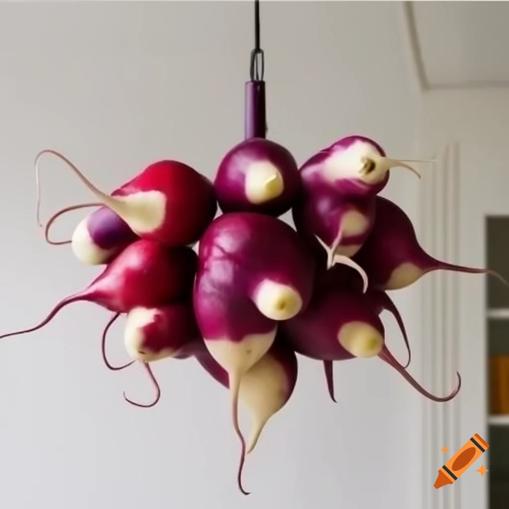 Turnip Chandelier